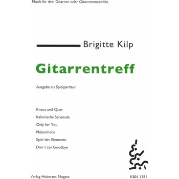 Gitarrentreff - 12 skladeb pro 3 kytary