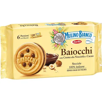 Mulino bianco sušenky baiocchi lískooříškové 336g