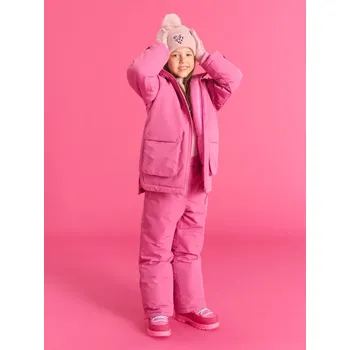 Dívčí kalhoty Sinsay - Zateplené kalhoty - fialová - 395AW-40X - 395AW-40X-98-1