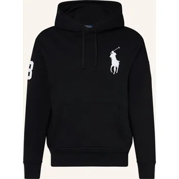 Pánská mikina Polo Ralph Lauren Pánská Mikina S Kapucí, černá / bílá, XL