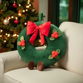 Dekorativní polštářek Vánoční dekorační polštář 45 cm donut