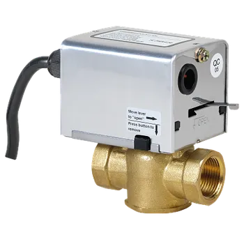 Hlavice pro radiátor THERMOCONTROL TC PMV220 Motorický ventil s pomocnými kontakty a vratnou pružinou, dvoucestný