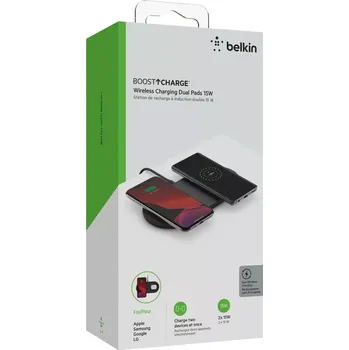 Belkin BOOST↑CHARGE™ Bezdrátová nabíječka – Dual Pads 15W