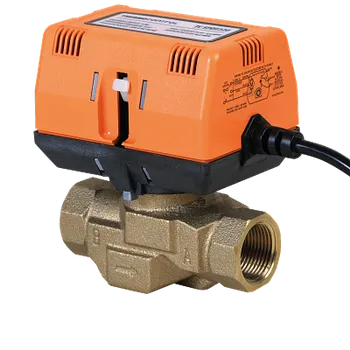 Hlavice pro radiátor THERMOCONTROL TC SPDT225 Motorický ventil s pomocnými kontakty a vratnou pružinou, dvoucestný