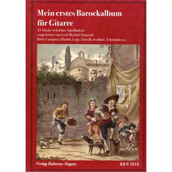Mein erstes Barockalbum - 21 barokních skladeb pro klasickou kytaru