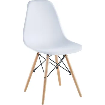 Jídelní židle SKANDINÁVSKÁ ŽIDLE MATERA BÍLÁ SADA 2 KS