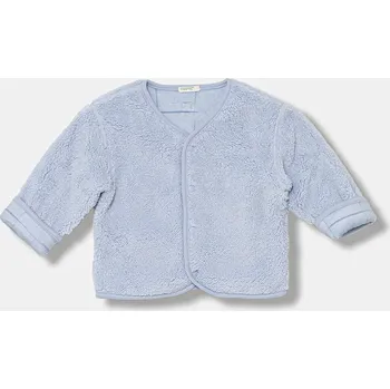 Dětská oboustranná bunda United Colors of Benetton 3EKNA501R.W.Seasonal modrá 05X, vel. 74