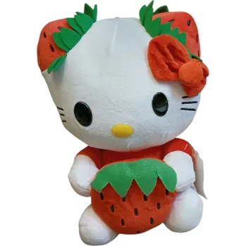 plyšák Hello Kitty s jahodou