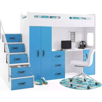 BMS GROUP Max 4, bílá/modrá