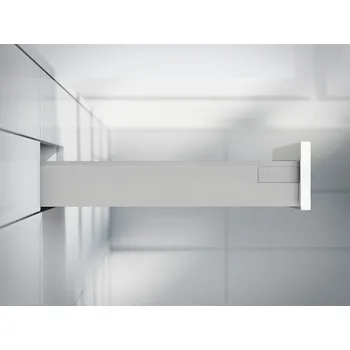 Nábytkové kování K-BLUM Antaro, zásuvka M 450mm/30kg, Blumotion/TOB, šedá, vrut (K-BLUM Antaro, zásuvka M 450mm/30kg, Blumotion/TOB, šedá, vrut)