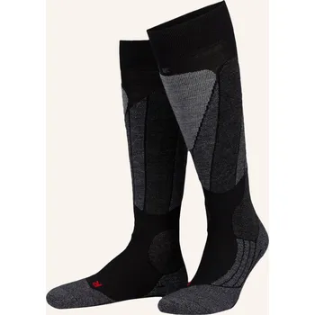 Falke Pánské Lyžařské Ponožky Sk, černá / šedá, 39