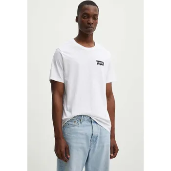 Pánské tričko Bavlněné tričko Levi's 22491 bílá 00B, vel. XXL