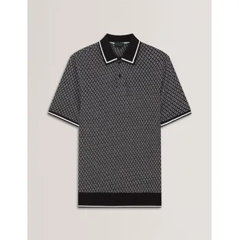 Pánské tričko Tričko Ted Baker Black 1183736 3XL (7)