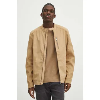 Bunda Medicine pánská, béžová barva, přechodná RS24.KUM100 80X, vel. S