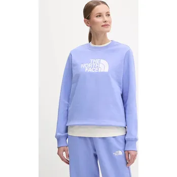 Dámská mikina Mikina The North Face Drew Peak dámská, fialová barva, s aplikací, NF0A89EF7UH1 05A, vel. M