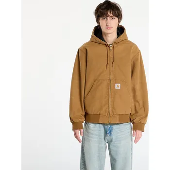 Pánská bunda Bunda Carhartt WIP OG Active Jacket Hamilton UNISEX Brown Stone Canvas M