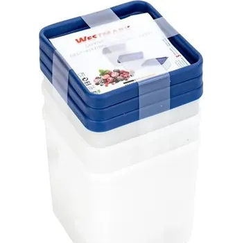 Dóza na potraviny Dózy do mrazáku Trio 1250 ml, 3 ks, Westmark