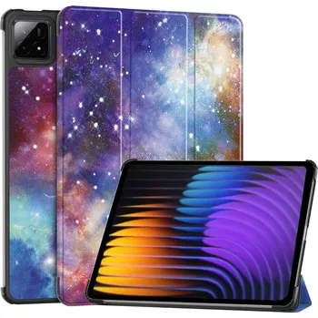 Pouzdro na tablet Patty chytré polohovací pouzdro na tablet Xiaomi Pad 7/7 Pro - vesmír