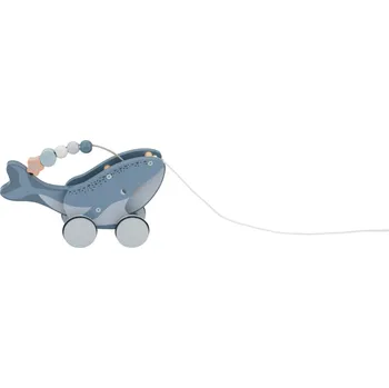 Dřevěná hračka lupilu® Dřevěná motorická hračka (tahací zvířátko s motorickou smyčkou)