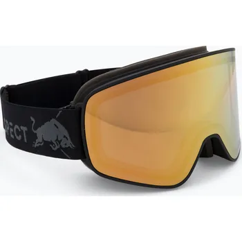 Lyžařské brýle Red Bull SPECT Rush Photo black/brown with gold chrome x