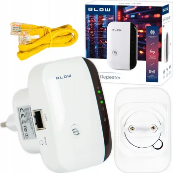 BLOW RP-1 WiFi Repeater 300 Mb/s s RJ45 a WPS