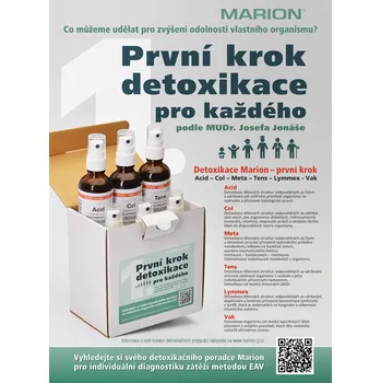 Zdraví MARION Sada preparátů - 1. krok detoxikace pro každého