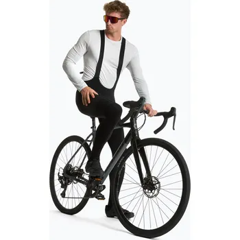 Cyklistické kalhoty Pánské cyklistické kalhoty ATTABO OFREE CARGO zateplené black