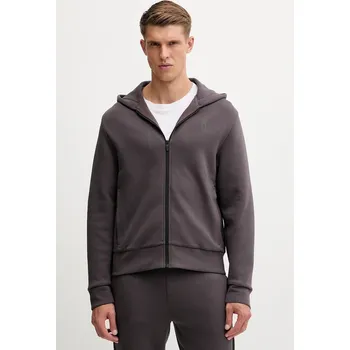 Pánská mikina Tréninková mikina On Focus Tech pánská, fialová barva, s kapucí, hladká, 1MF30300569 49X, vel. XS