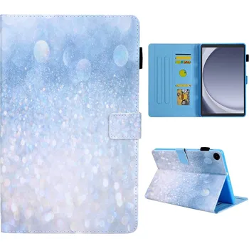 Pouzdro na tablet Cross chytré zavírací pouzdro na Samsung Galaxy Tab A11/Tab A9 - třpytivý písek