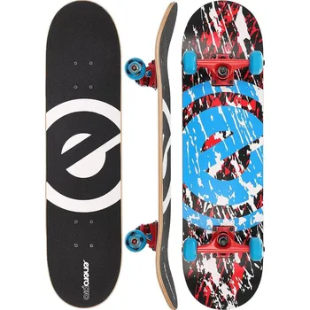 Skateboard DŘEVĚNÝ SKATEBOARD 79x20CM ŠKRABAN