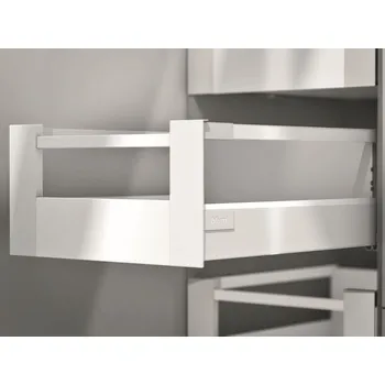 Nábytkové kování K-BLUM Antaro, zásuvka D 650mm/65kg, Blumotion/TOB, šedá, vnitřní (K-BLUM Antaro, zásuvka D 650mm/65kg, Blumotion/TOB, šedá, vnitřní)