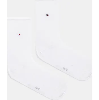 Pánské ponožky Dámské ponožky Tommy Hilfiger Sportswear vel. 35-38 (2-pack) 371221 bílá 00X, vel. 39/42