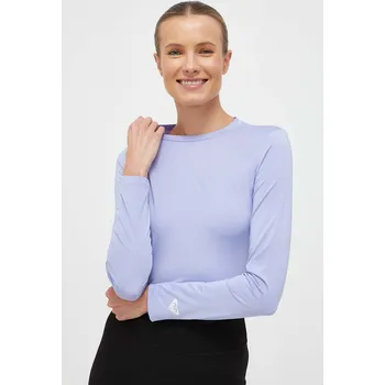 Pánské tričko Tréninkové tričko s dlouhým rukávem Roxy Bold Moves x Mizuno ERJKT04067 modrá 50X, vel. L