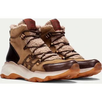 Dámské tenisky Obuv Hispanitas HI254371 hnědé kotníkové s kožíškem Velikost obuvi: 41