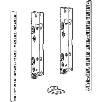 HETTICH 9257625 AvanTech YOU spojky čela vnitřní zásuvky 187, sklo/čelo, bílá (HETTICH 9257625 AvanTech YOU spojky čela vnitřní zásuvky 187, sklo/čelo, bílá)