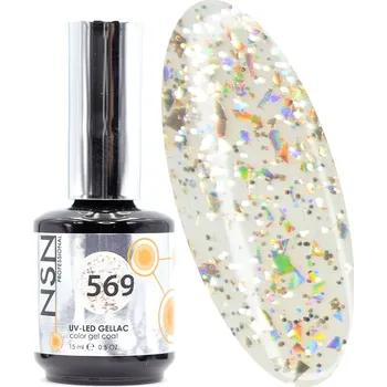 Lak na nehty NSN Professional UV/LED Gellac - 569