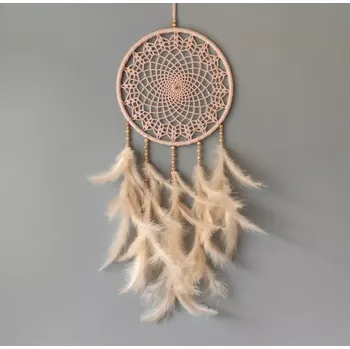 Lapač snů Lapač zlých snů meruňkový 24 x 65 cm č.1