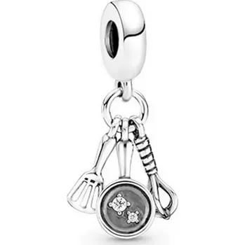 Korálek Prosperk Korálek stříbrný na náramek pro kuchařku S3737