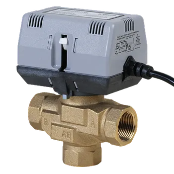 Hlavice pro radiátor THERMOCONTROL – TC SPST325 Motorický ventil s pomocnými kontakty a vratnou pružinou, třícestný