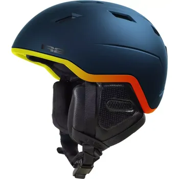 UNISEX Lyžařská helma R2 IRBIS ATHS01D dark blue, orange, yellow