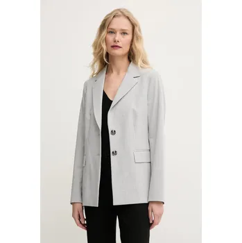 Dámské sako Sako United Colors of Benetton šedá barva, 2R4CDW02W 90X, vel. 40