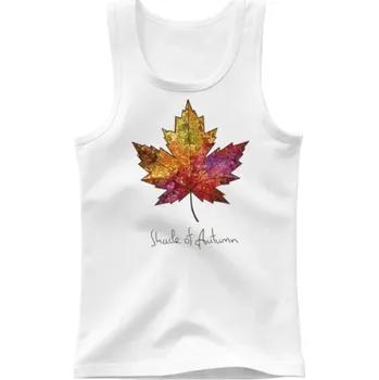 Dětská móda Dětské bavlněné tílko s potiskem listu Jednobarevné tričko bez rukávů s O výstřihem Pohodlný letní top pro chlapce a dívky Různé barvy bílá 6