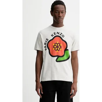 Pánské tričko Bavlněné tričko Kenzo FF55TS5304SG.93 šedá 09X, vel. XL