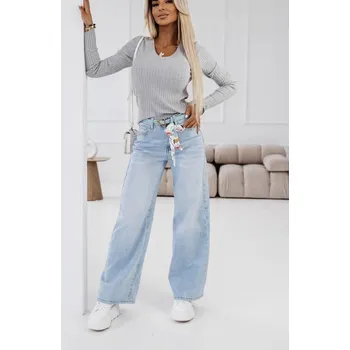 Pánské džíny Jeans světle modré větší velikosti Jeans: 35/3XL