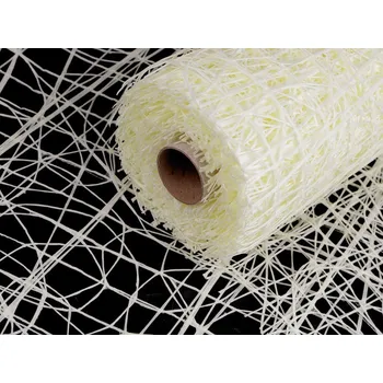 Svatební dekorace Imitace lýka dekorační - šíře 53cm - světle krémová - od 1m