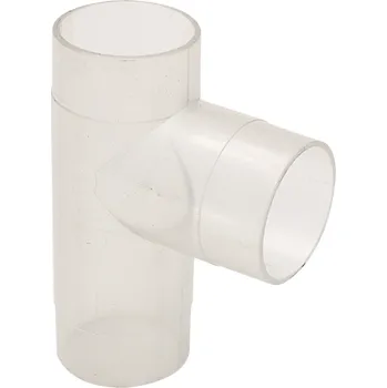 RECORD POWER Rozbočka "T" průhledná 63 mm