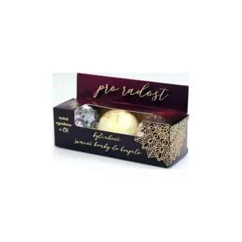 bomba do koupele Šumivé bomby do koupele Pro radost