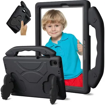 Pouzdro na tablet Thumb EVA odolné pouzdro s úchytem na tablet Samsung Galaxy Tab A11+/Tab A9+ - černé
