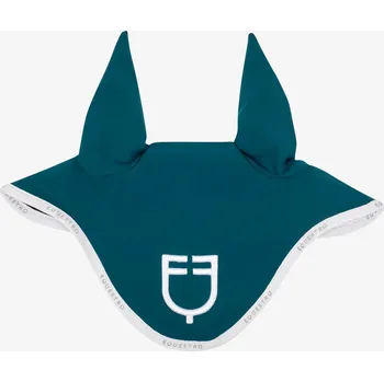 Čabraka pro koně EQUESTRO Čabraka GP Logo Equestro, petrol/white PONY