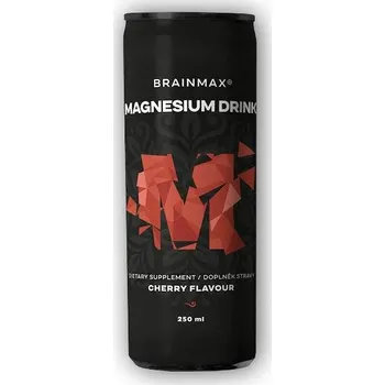BrainMax Magnesium drink 375mg hořčík 250ml Pomeranč